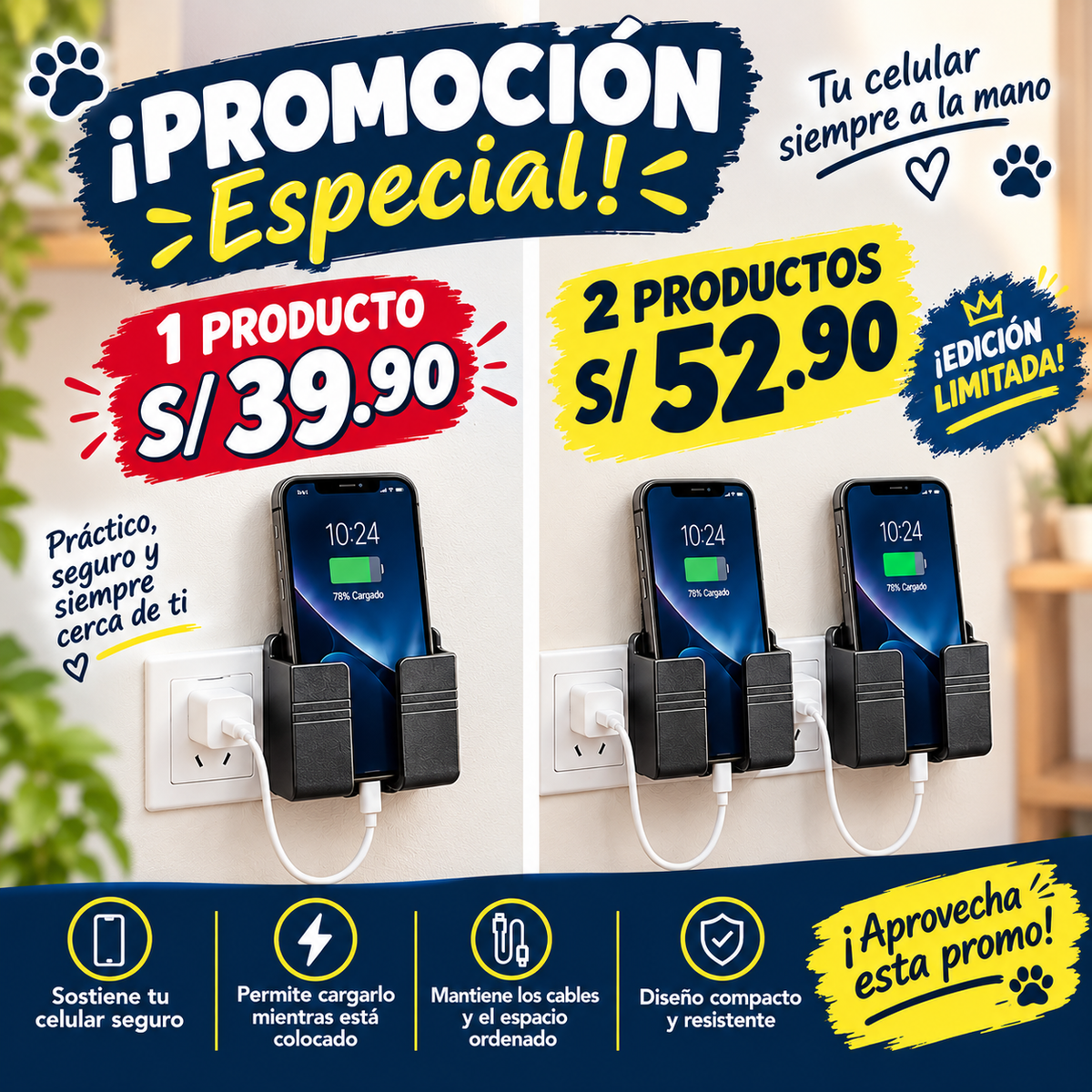 Soporte para celular
