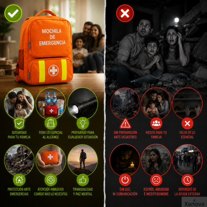 MOCHILA DE EMERGENCIA
